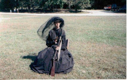 Widow of the 2nd Mo Cav at Wentzville, Mo 2000